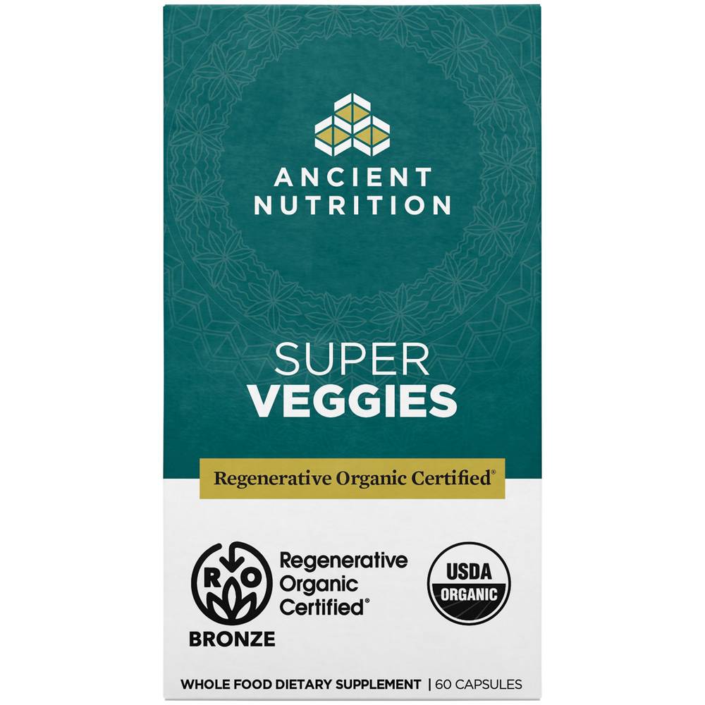 Ancient Nutrition Organic Super Veggies Dietary Supplement (60 ct)