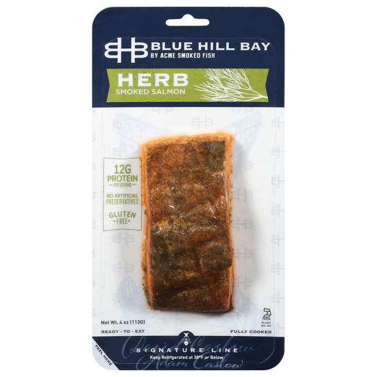 Blue Hill Bay Herbs Smoked Salmon (4 oz)