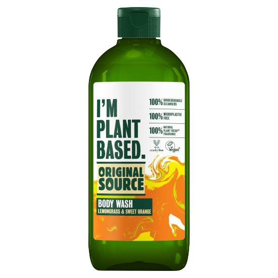 Original Source I'm Plant Based Lemongrass & Sweet Orange Body Wash 335ml