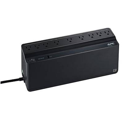 Apc Back-Ups 900 9-outlet/1-usb Battery Backup and Surge Protector, Bvn900m1, Black