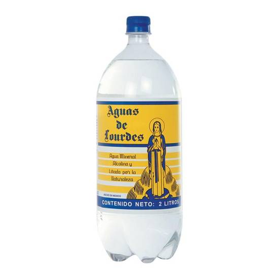 Agua de lourdes agua mineral (2 l)