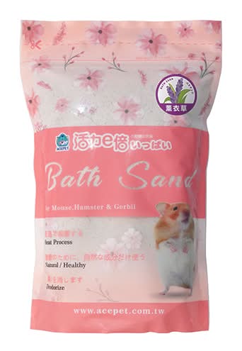 愛思沛 活力E倍寵物鼠浴砂 - 薰衣草 (1 kg)