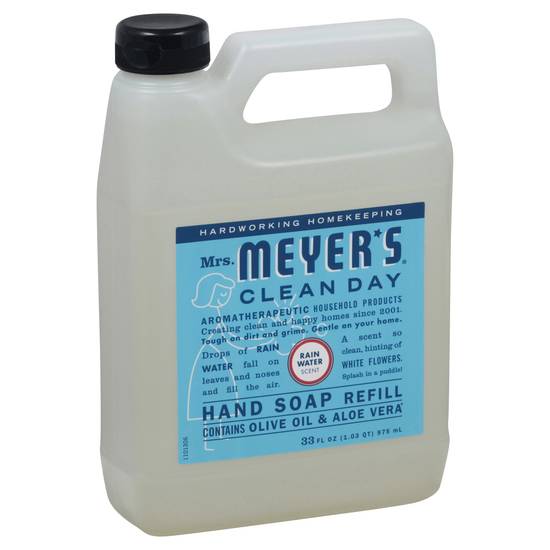 Mrs. Meyer's Clean Day Rain Water Scent Hand Soap Refill