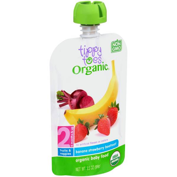 Tippy Toes Organic Baby Food 6 Months and Above (assorted)