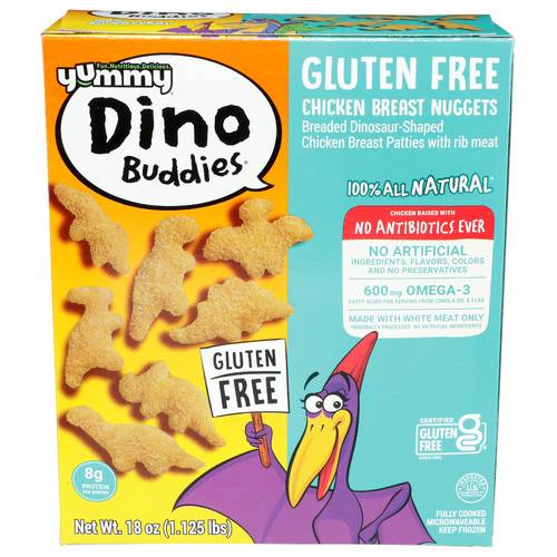 Yummy Dino Buddies Chicken Breast Nuggets