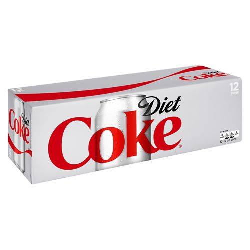 Order Diet Coke Soda - 12.0 oz x 12 pack food online from Walgreens store, THOMASVILLE on bringmethat.com