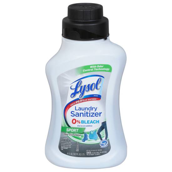 Lysol 0% Bleach Sport Laundry Sanitizer