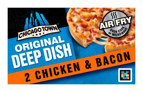 Chicago Town Chicken & Bacon Club Pizzas (156g)
