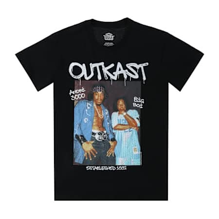 Outkast 1992 Graphic Tee Large Black