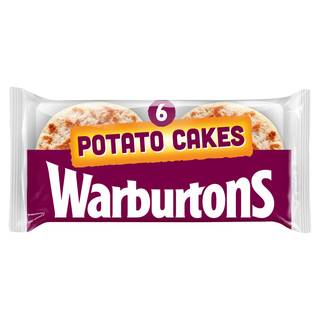 Warburtons 6 Potato Cakes