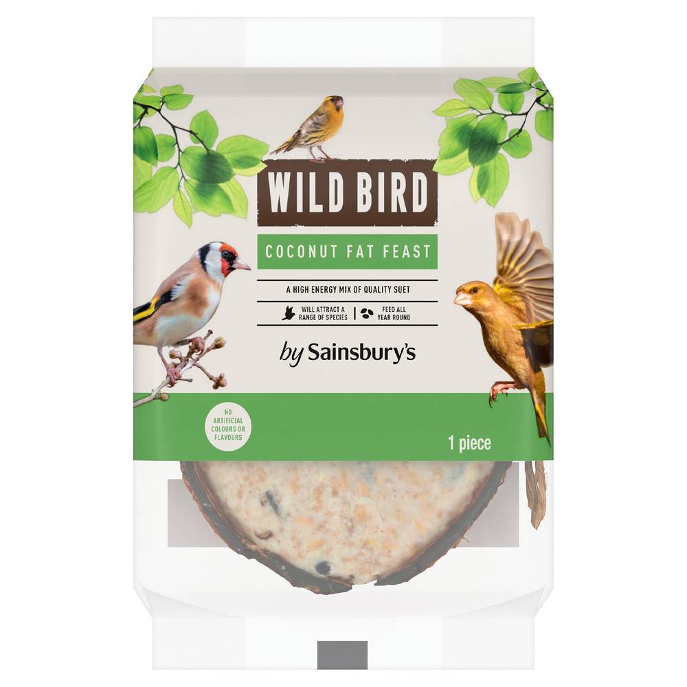 Sainsbury's Wild Bird Coconut Fat Feast