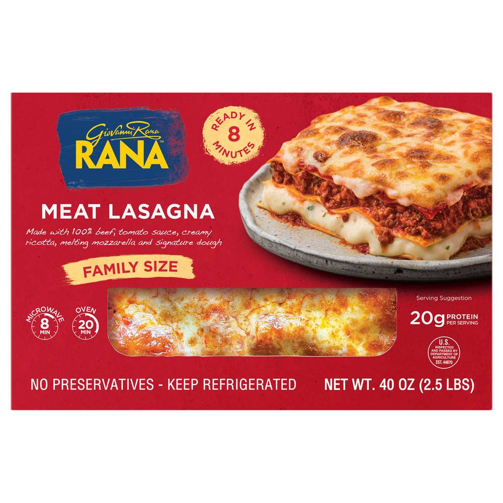 Rana Meat Lasagna (2.5 lbs)