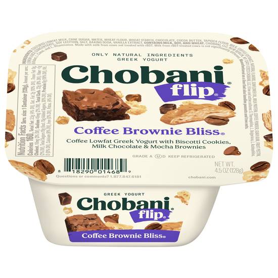 Chobani Flip Coffee Brownies Bliss Yogurt
