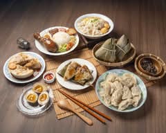 莎莎食堂 肉粽 碗稞 果汁