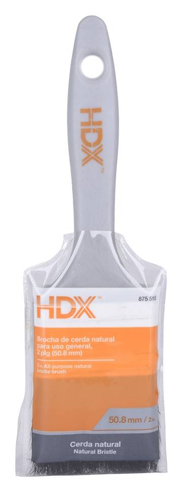 HDX · Brocha cerda natural, 2"