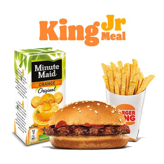 King Jr Hamburger Menu