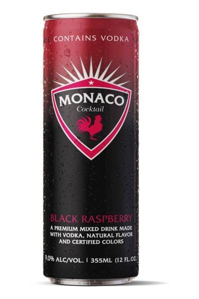 Monaco Cocktails Vodka (12 fl oz) (black raspberry)