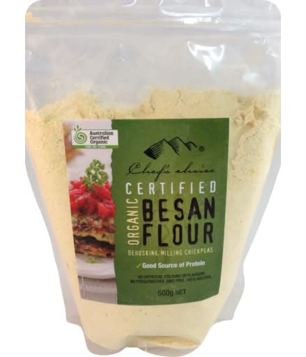 Chef's Choice Organic Besan Flour (500g)