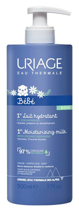1ra Leche Hidratante 500ml de Uriage
