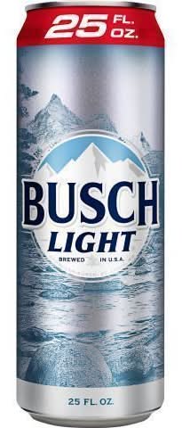 Busch Light 25oz Can