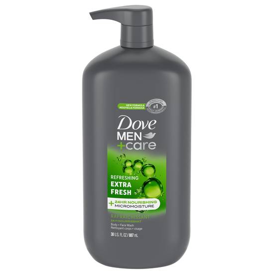 Dove Extra Fresh Body and Face Wash (30 fl oz)