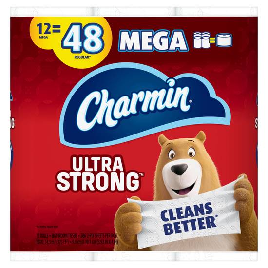 Charmin Ultra Strong Toilet Paper, 12/Pack