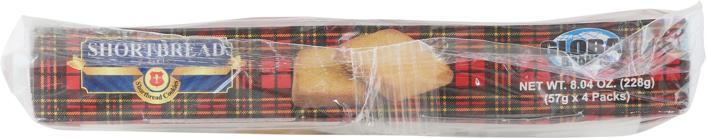 Global Brands Scottish-Style Shortbread Cookies (8.04 oz)