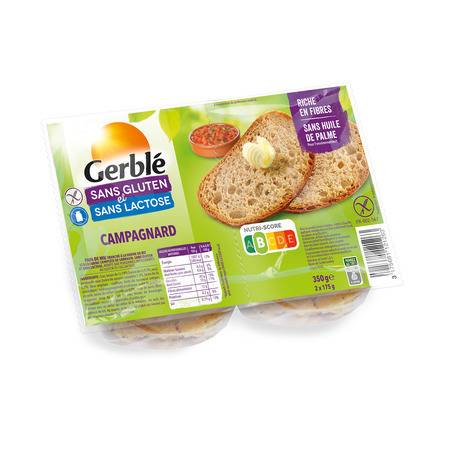 Gerblé - Campagnard sans gluten (2 pièces)