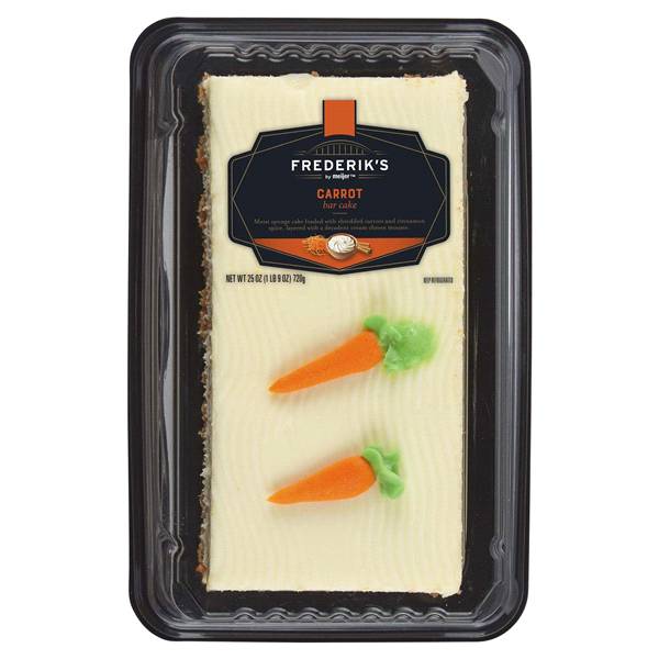 Frederik's by Meijer Carrot Bar Cake (1.56 lbs)