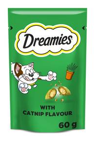 Dreamies Cat Treat Biscuits With Catnip 60G
