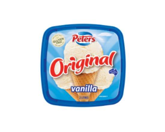 Peters Original Vanilla Ice Cream 2L