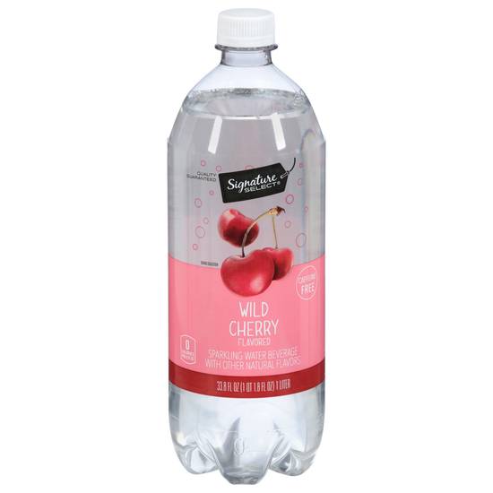 Signature Select Wild Cherry Sparkling Water (33.8 fl oz)