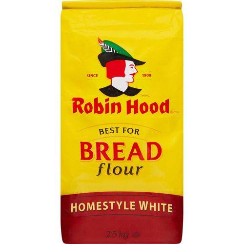 Robin hood farine à pain blanc de ménage de premier choix (2,50 kg) - best for bread homestyle white flour (2.50 kg)