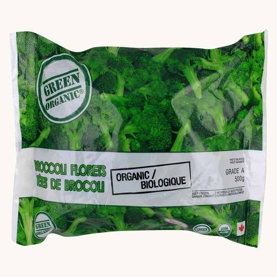 Green Organic Broccoli Florets (500 g)