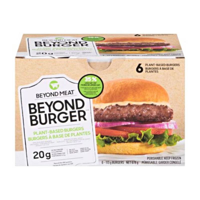 Beyond Meat Beyond Burguer Plant-Based Patties (6 ct)