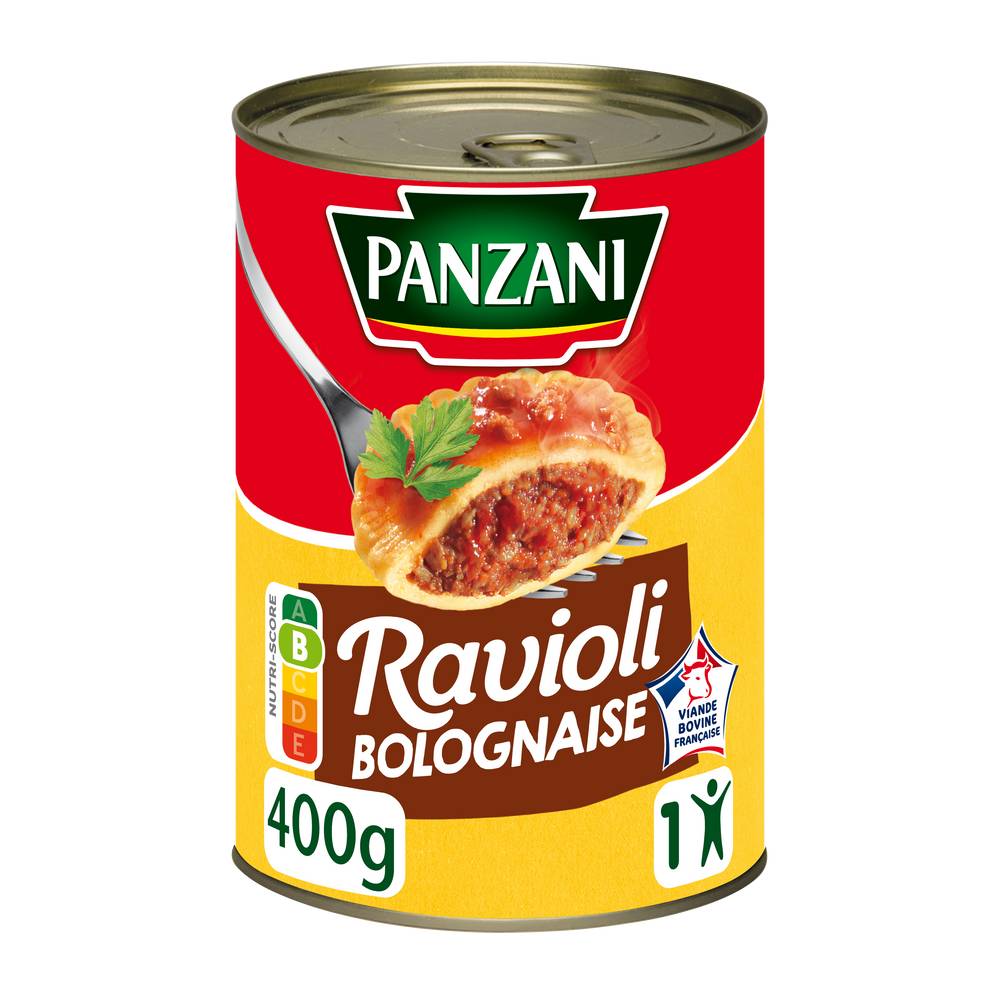 Panzani - Plat cuisiné ravioli bolognaise (400g)