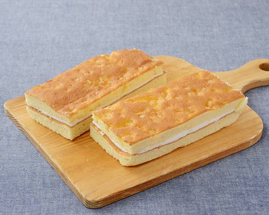 LWシャリっと食感サンド牛乳入クリーム2個入【ベーカリー】*