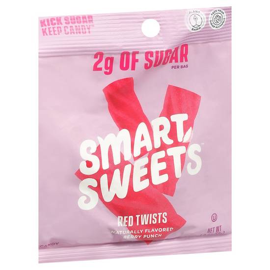 Red Twists Berry Punch Candy Smartsweets 1.8 oz
