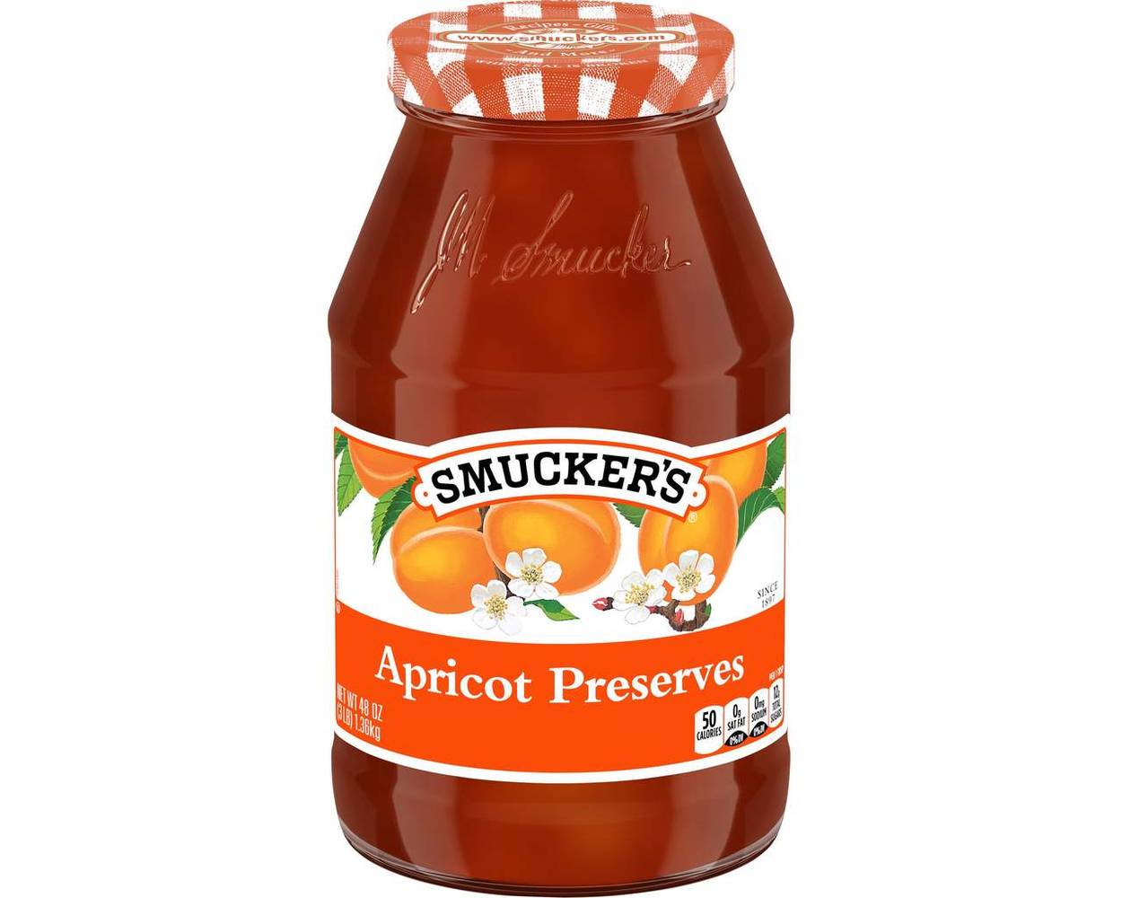 Smucker's - Apricot Preserves, 3 lb, 6 Pk