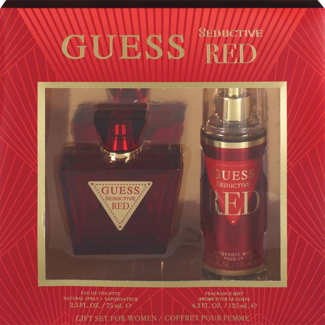 Guess Seductive Red W 2 Pc  Set