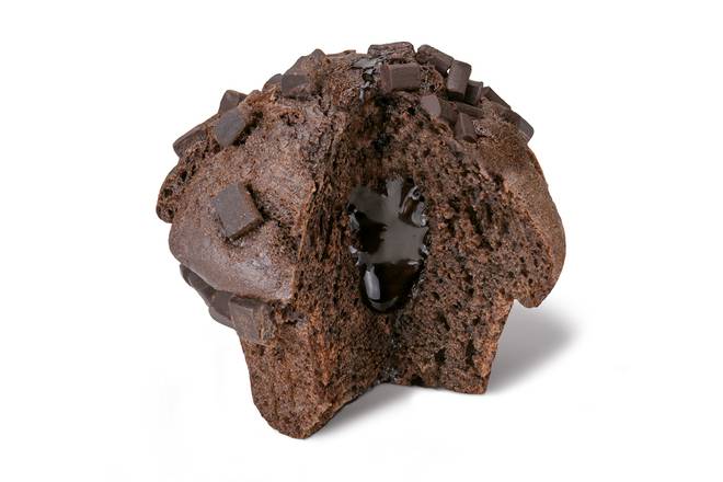 Muffin Double chocolat fourré au chocolat noir