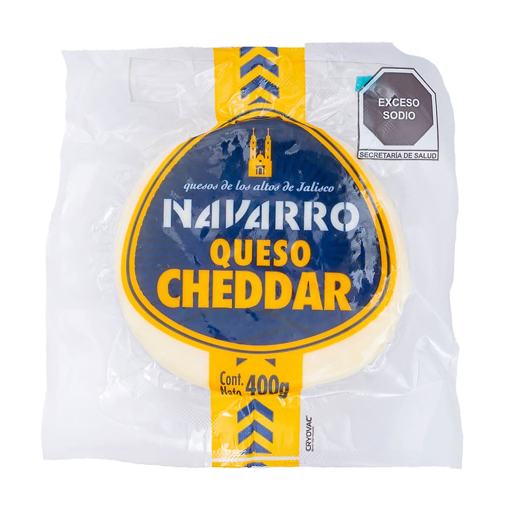 Navarro · Queso cheddar (400 g)