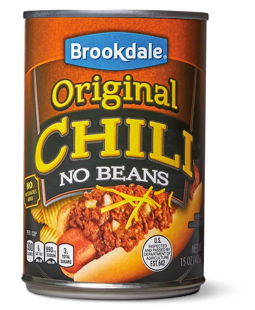 Brookdale Original Chili No Beans (15 oz)