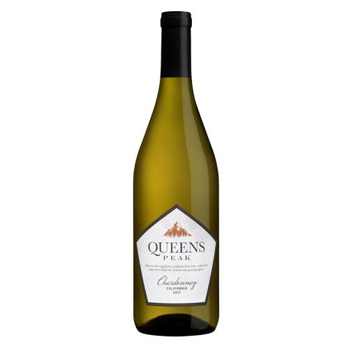 Queens Peak Chardonnay California Wine 2017 (750 ml)