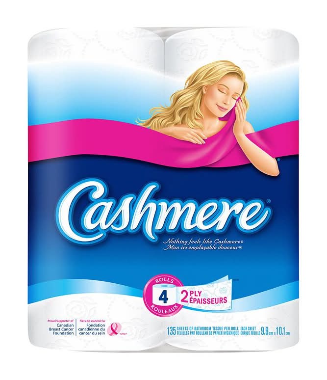 Cashmere Toilet Roll 2ply 4 Rolls