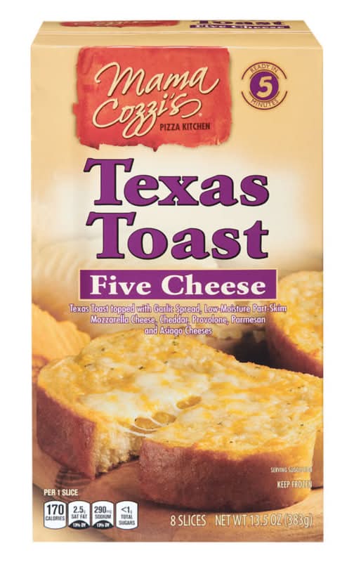 Mama Cozzi's Pizza Kitchen Texas Toast, Five Cheese (13.5 oz, 8 ct)