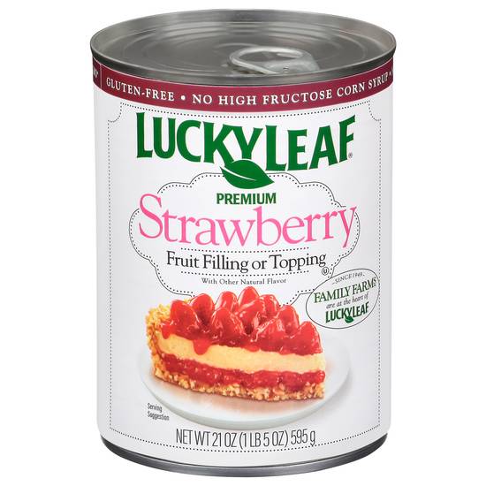Lucky Leaf Premium Fruit Filling or Topping (strawberry)