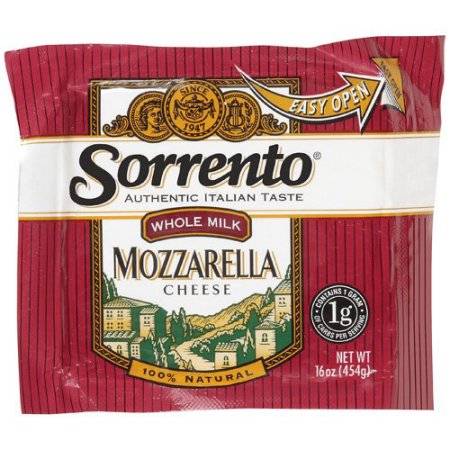 Sorrento - Whole Milk Mozzarella Cheese (1 Unit per Case)