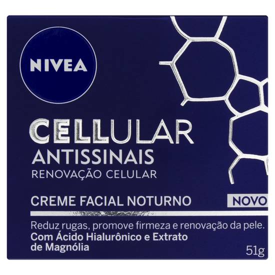 Nivea creme facial antissinais noite cellular (50ml)