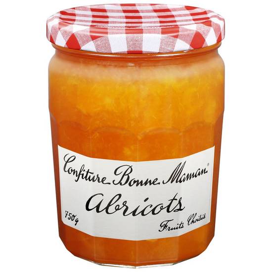 Confiture abricots BONNE MAMAN 750g